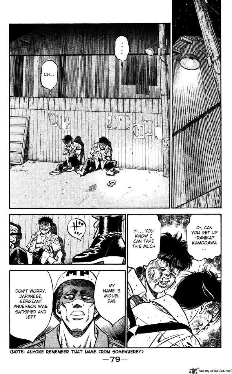Hajime no Ippo: Fighting Spirit, Chapter 401 image 17